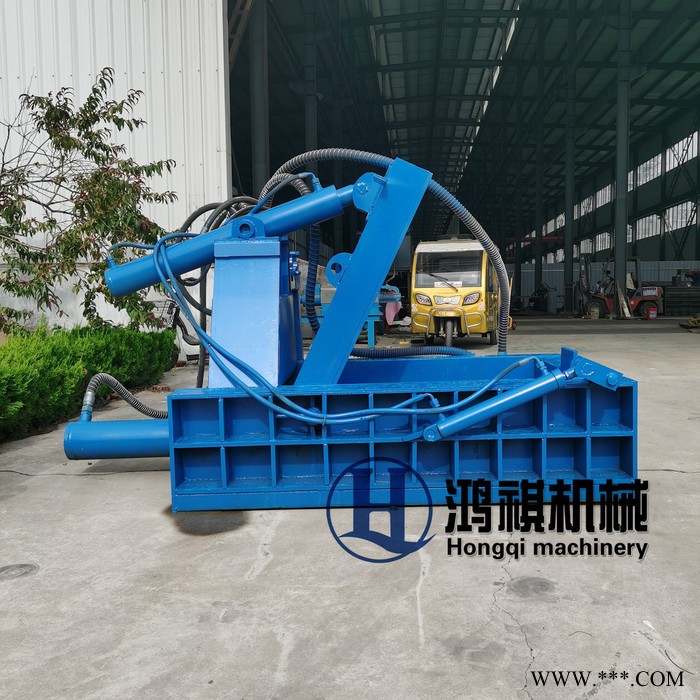 160吨废铁皮易拉罐压块机 废铁液压打包机 废钢废金属压块机图5