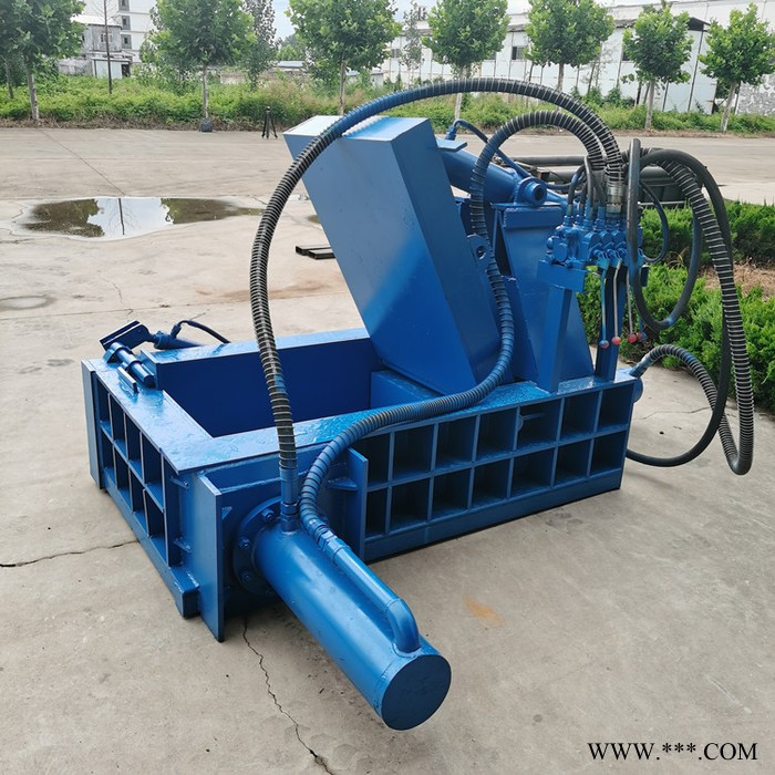 160吨废铁皮易拉罐压块机 废铁液压打包机 废钢废金属压块机图2