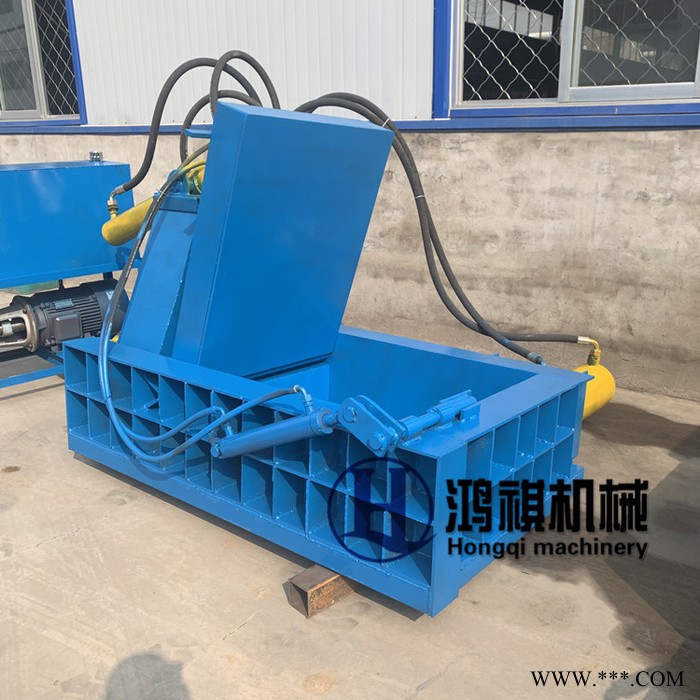 160吨废铁皮易拉罐压块机 废铁液压打包机 废钢废金属压块机图6