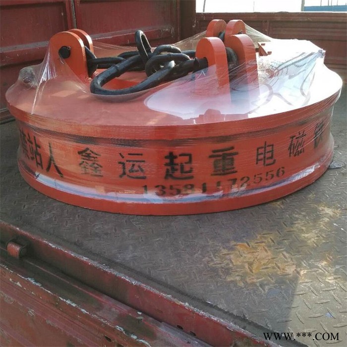 废铁起重电磁铁  高频强磁吸盘 24伏废钢起重电磁铁规格图3