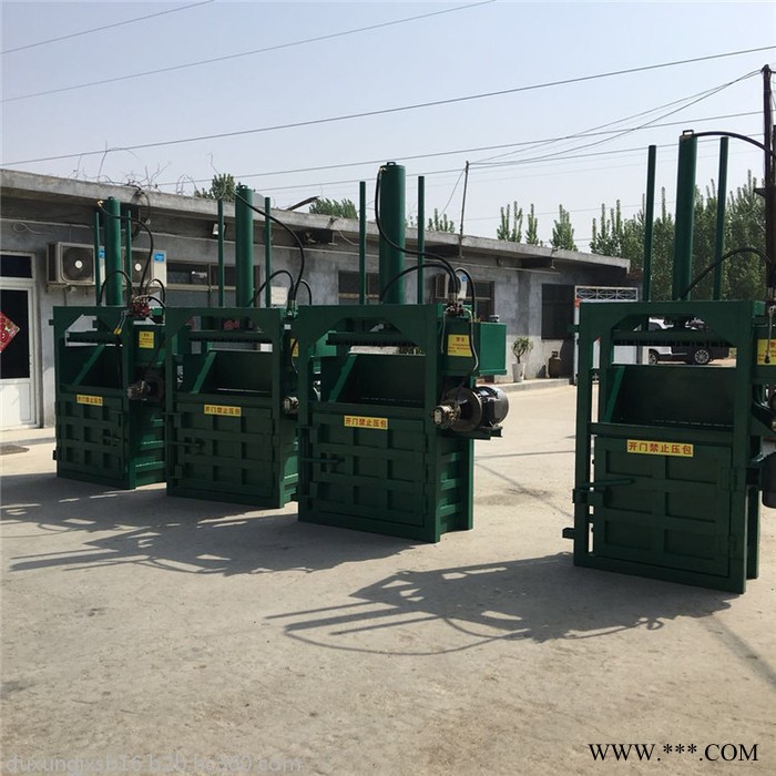 编织袋回收打包机    液压双缸打块机视频图8