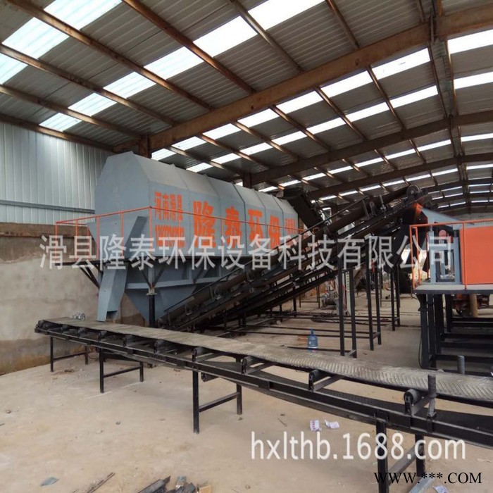滑县【隆泰环保】破碎铁垃圾分选机 大型废铁垃圾回收设备 破碎铁垃圾回收有色金属图5