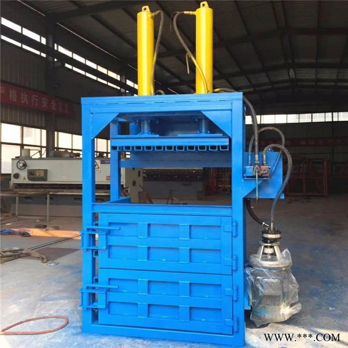 编织袋打包机 立式100吨塑料瓶压块机 废铁角料下脚料打块机图3