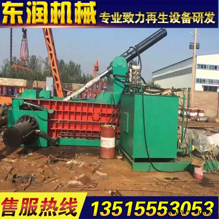 东润1350型 废金属打包机 废铁压块机 六角包块打包机货到付款图2