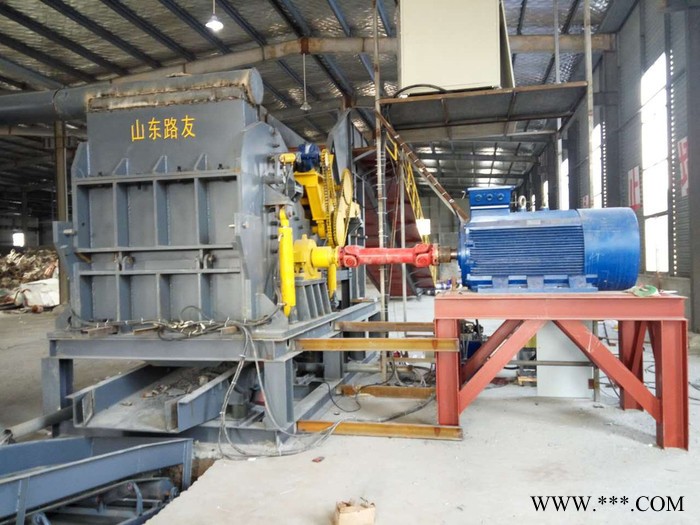 长期转让废钢破碎线，二手临沂废钢破碎机 ，二手山东路友破碎机，山东废钢破碎机315型号，山东路友450破碎机图6