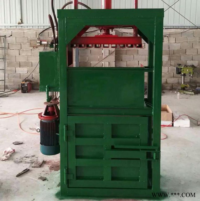 佳鑫废纸壳易拉罐塑料瓶打包机 废铁废铝压块机价格图8