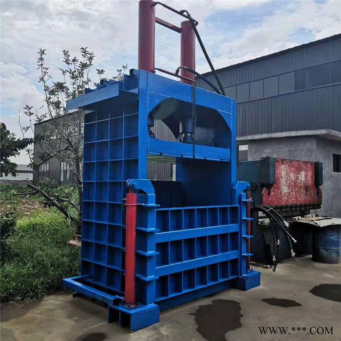 睿迪60吨立式液压打包机废纸废铁塑料压缩成型机图7