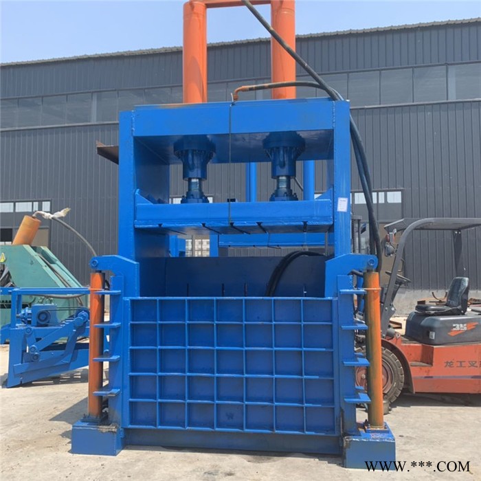 睿迪60吨立式液压打包机废纸废铁塑料压缩成型机图5