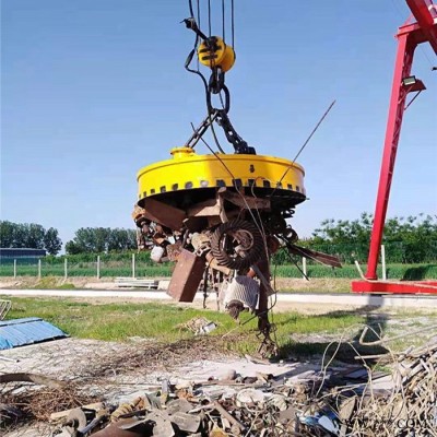 废钢电磁吸盘 行车吊运废钢铁屑 起重电磁吸盘厂家
