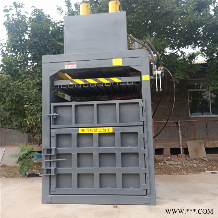 废金属铝合金 二手废纸壳子   废铜废铁回收液压打包机图2