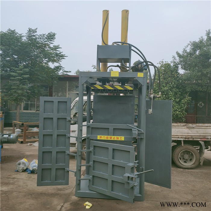 废金属铝合金 二手废纸壳子   废铜废铁回收液压打包机图5