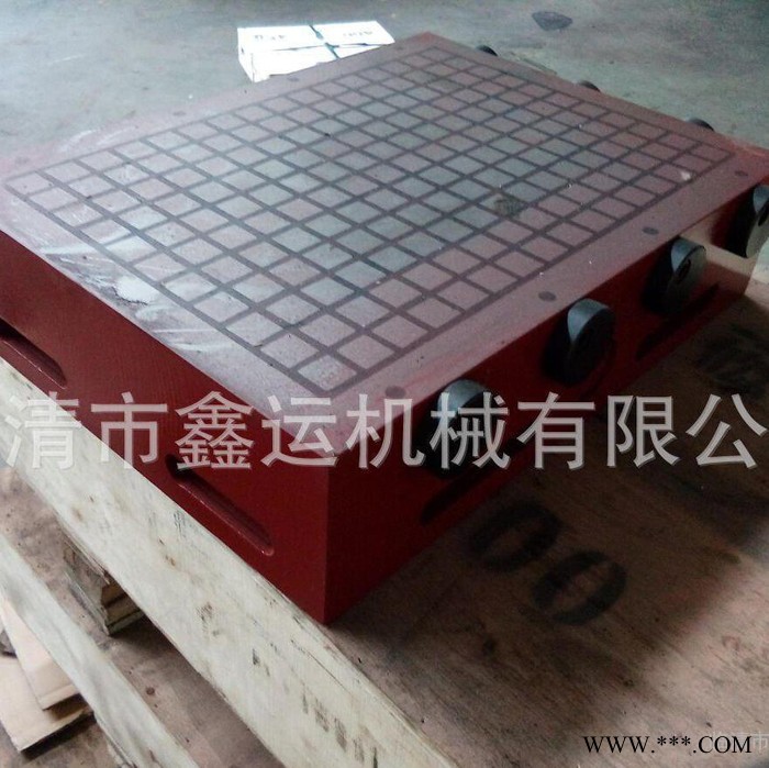 山东鑫运 1.8米强磁吸盘吸铁石 电磁起重废钢吸盘 起重废钢吸盘图2