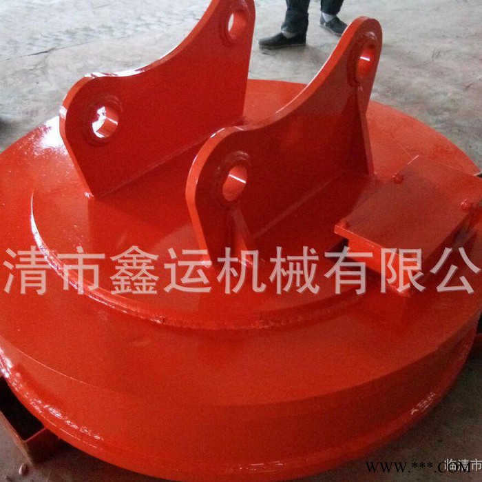 山东鑫运 1.8米强磁吸盘吸铁石 电磁起重废钢吸盘 起重废钢吸盘图5