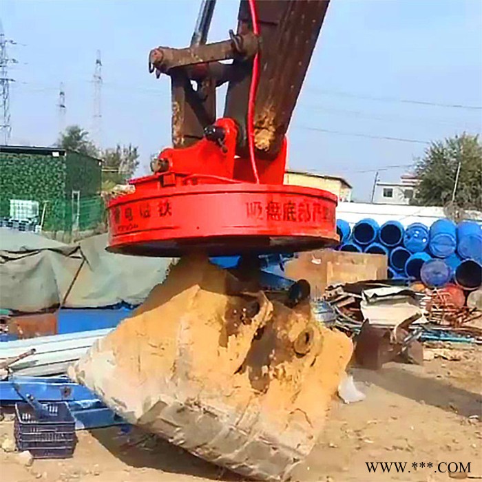 鑫运 强磁起重电磁铁吸盘 厂家直供 MW5-180废钢吸盘电磁铁 型号多种图2