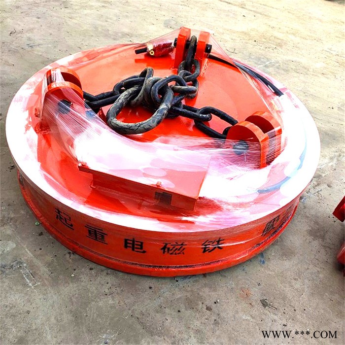 鑫运 供应起重电磁铁价格 废钢电磁铁磁盘价格 圆形废铁起重电磁铁图3