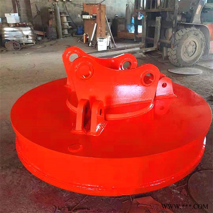 鑫运 供应起重电磁铁价格 废钢电磁铁磁盘价格 圆形废铁起重电磁铁图5