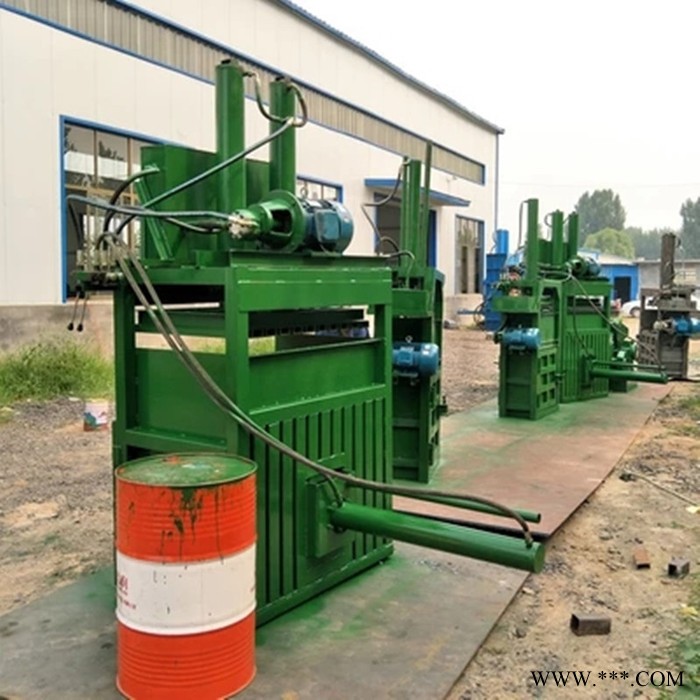 佳鑫废纸箱易拉罐废铁打包机 **纸箱压块机批发图6