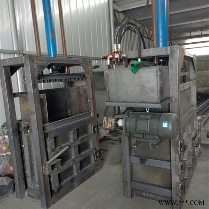 无纺布打包机价格 80吨废纸压包机 富兴批发废铝丝液压打块机图7