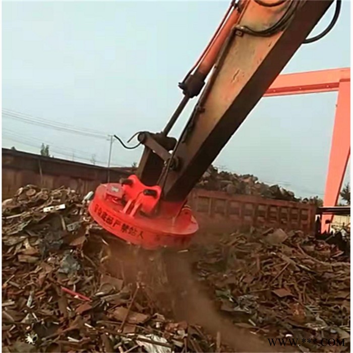 鑫运起重电磁铁 24伏废钢用起重电磁铁价格 高频强磁起重电磁铁图4