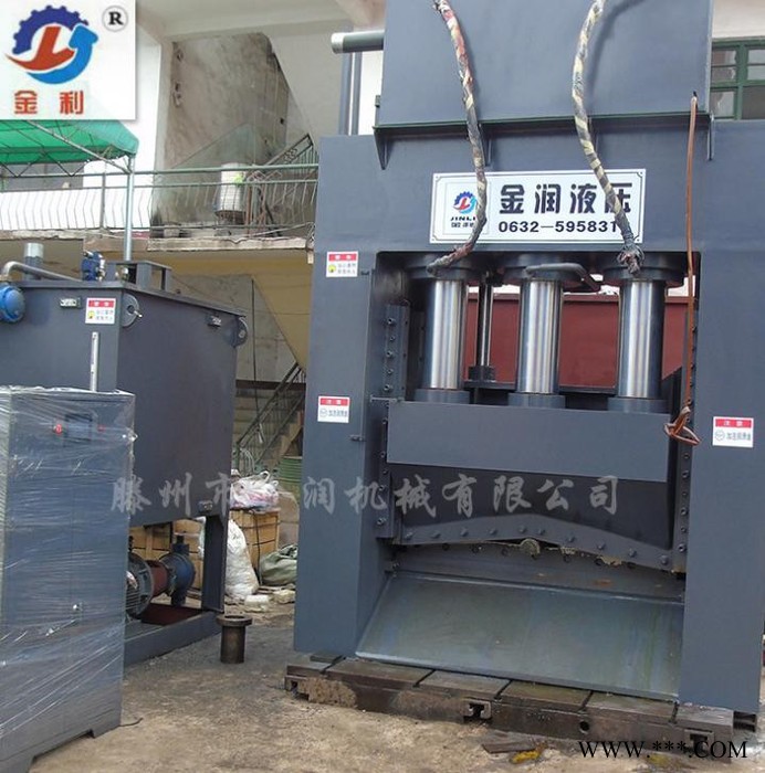 废铜废铝废钢废铁剪断机 龙门液压剪切机 大型框架式废铁压力机 打包机图5