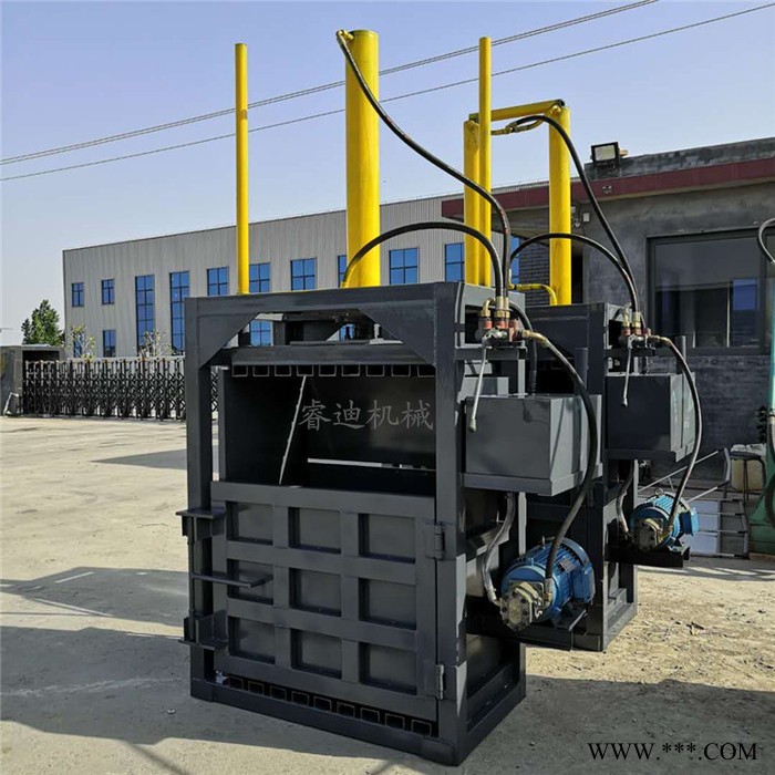 睿迪80吨立式液压打包机废纸废铁塑料压缩成型机报价图7