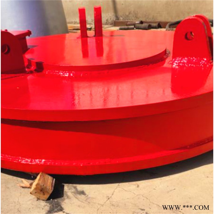 电磁起重吸盘厂家 陕西起重电磁废钢电磁铁盘 鑫运图4