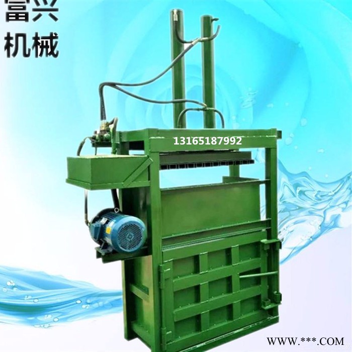 加厚型材废铁压块机 蒜皮打包机 新款谷壳套袋压块图7