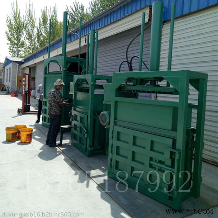 编织袋打包机适合多大压力的 富兴牌废品压块机图5