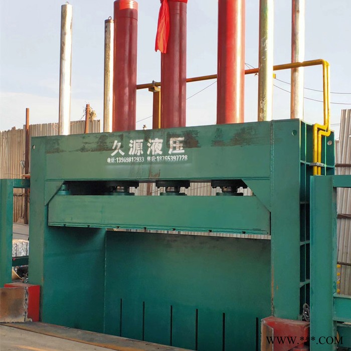 久源 液压立式打包机厂家 不锈钢打包机 废钢液压打包机价格 质量上乘图5