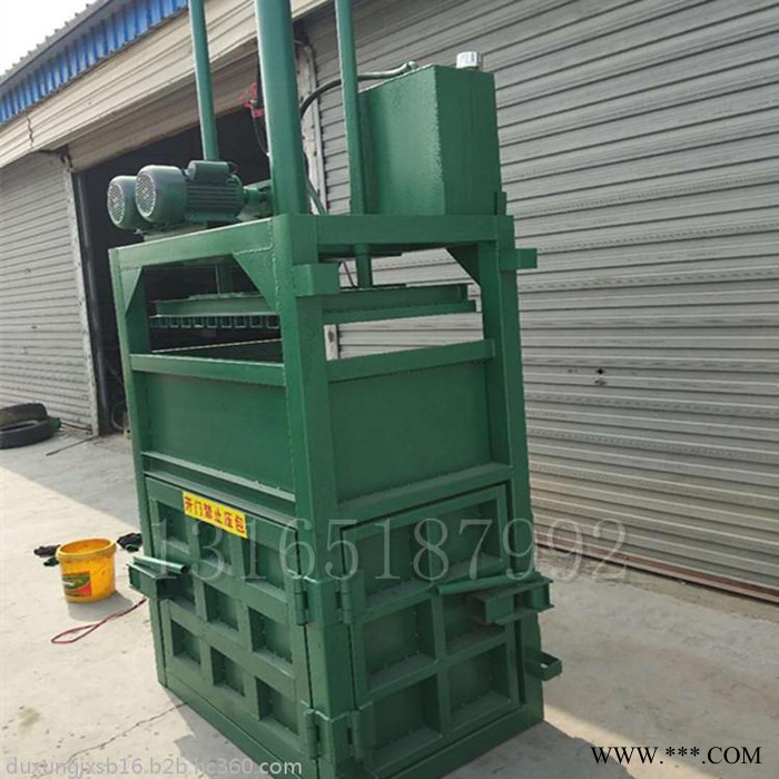 废纸下脚料液压打包机 废铁皮压块机 60吨易拉罐液压打块机厂家图5