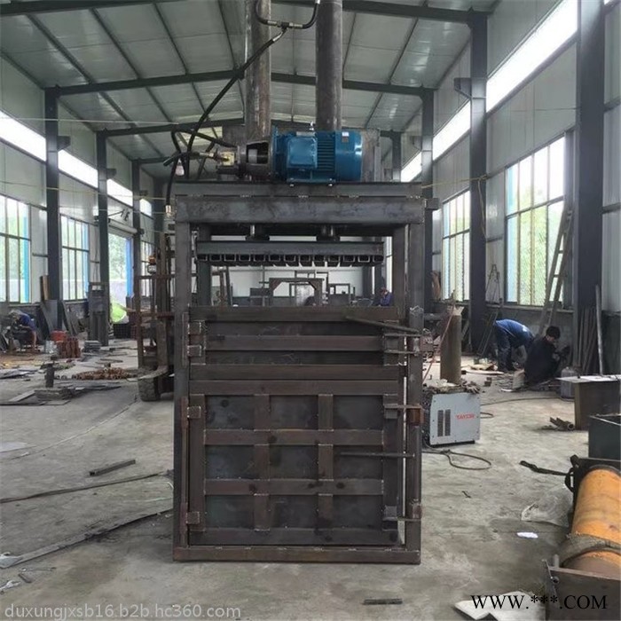 废纸下脚料液压打包机 废铁皮压块机 60吨易拉罐液压打块机厂家图3