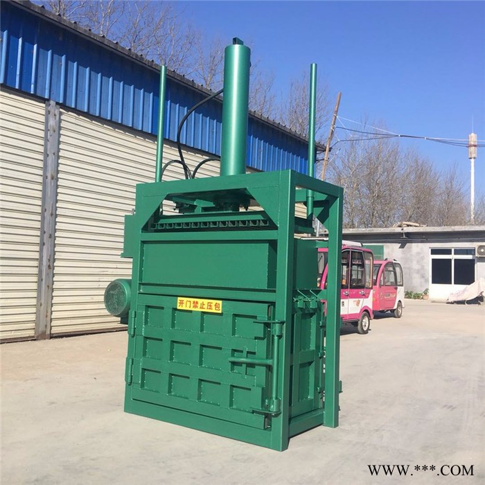 废纸杂物打包机 半自动废品压块机 易拉罐打块机厂家图5