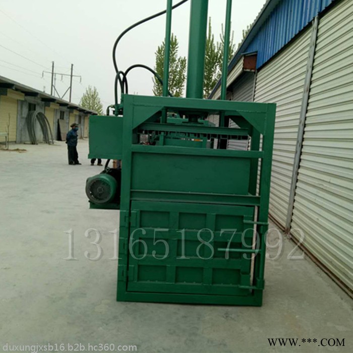 废纸杂物打包机 半自动废品压块机 易拉罐打块机厂家图8