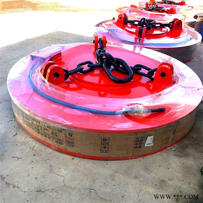 鑫运 MW5-130吸盘起重电磁铁 定制废钢电磁铁批发图3