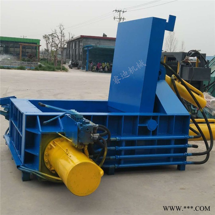 睿迪牌160吨卧式废铁皮液压打包机自动翻包废铝铜压块机废铁丝打包机图4