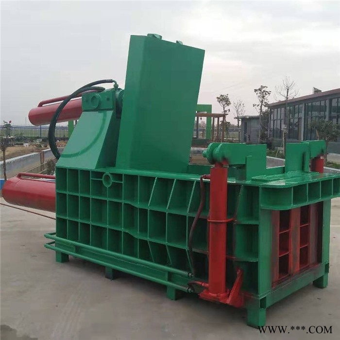 睿迪牌160吨卧式废铁皮液压打包机自动翻包废铝铜压块机废铁丝打包机图7