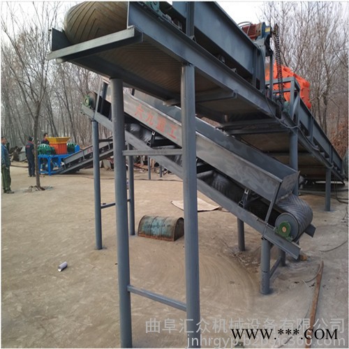 强力双轴轮胎粉碎机废铁 批发图3