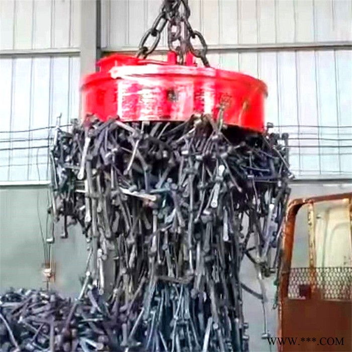 鑫运 废钢起重电磁铁 吸力大MW5-130L强磁电磁铁吸盘图6