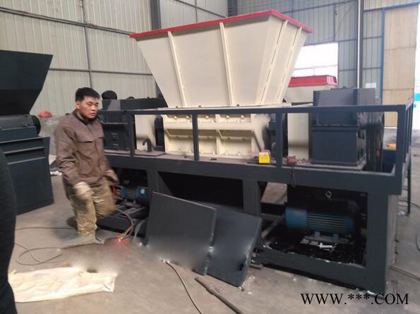 辊切式粉碎机建筑垃圾金属废铁撕碎机 批发图5