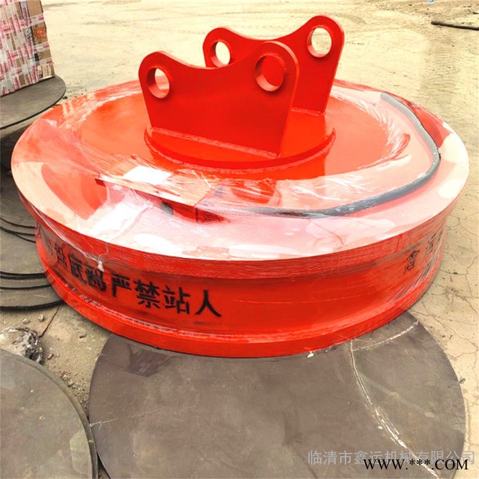 乌鲁木齐市1米3起重电磁铁 吊废钢用吸盘起重电磁铁价格 鑫运图5