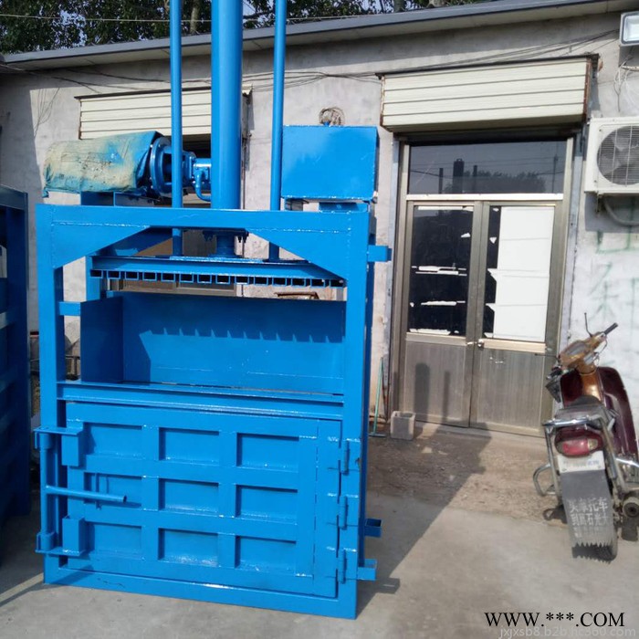 半自动废铁打包机 佳鑫易拉罐塑料瓶打包机厂家 打块机图3