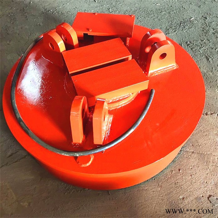 西藏废钢起重电磁铁吸盘3吨 5吨叉车改废铁吸盘式电磁铁图4