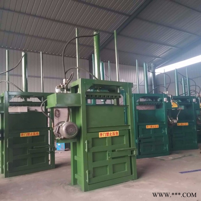 废旧物品打包压块机价格 富兴定做编织袋易拉罐液压打包机图6