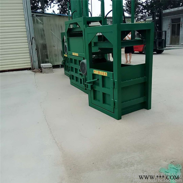 废铁皮液压压块机 奶粉罐油漆桶压扁机图7