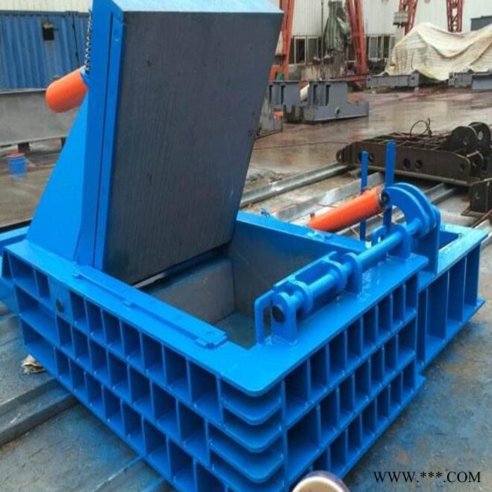 睿迪牌全自动液压金属打包机 废铁铝屑压块机图5