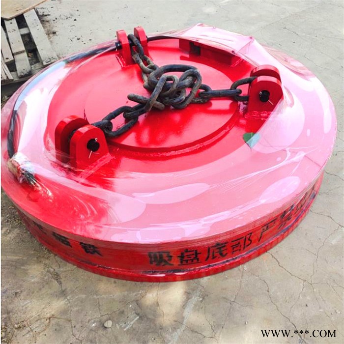 厂家现货供应 圆型装废铁渣起重电磁铁 鑫运 起重机废钢 直流起重电磁铁价格鑫运电磁强力吸盘价格图5