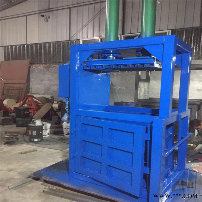 零碎下角料打包机 泡沫软管压块机 双缸立式废纸打块机图片图4