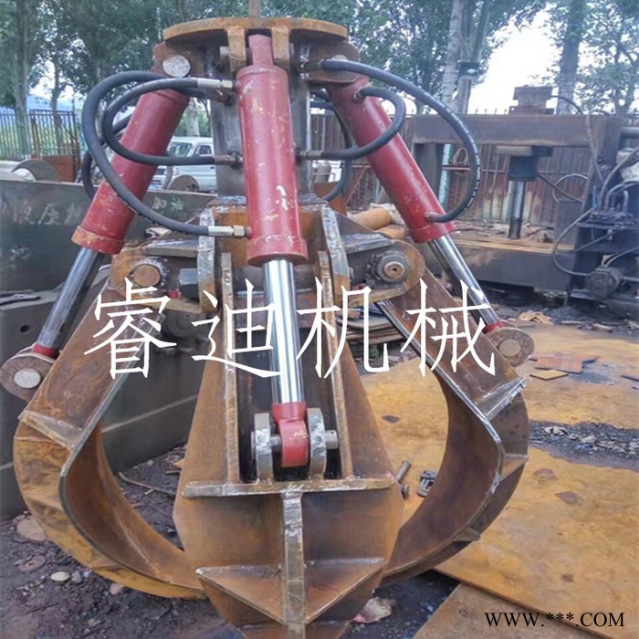 睿迪RD-ZGJ 抓钢机四瓣液压抓钢机固定式抓钢机液压废铁边角料抓钢机图3