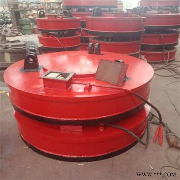 起重圆形废铁废钢回收吸盘厂家高频强磁磁盘图7