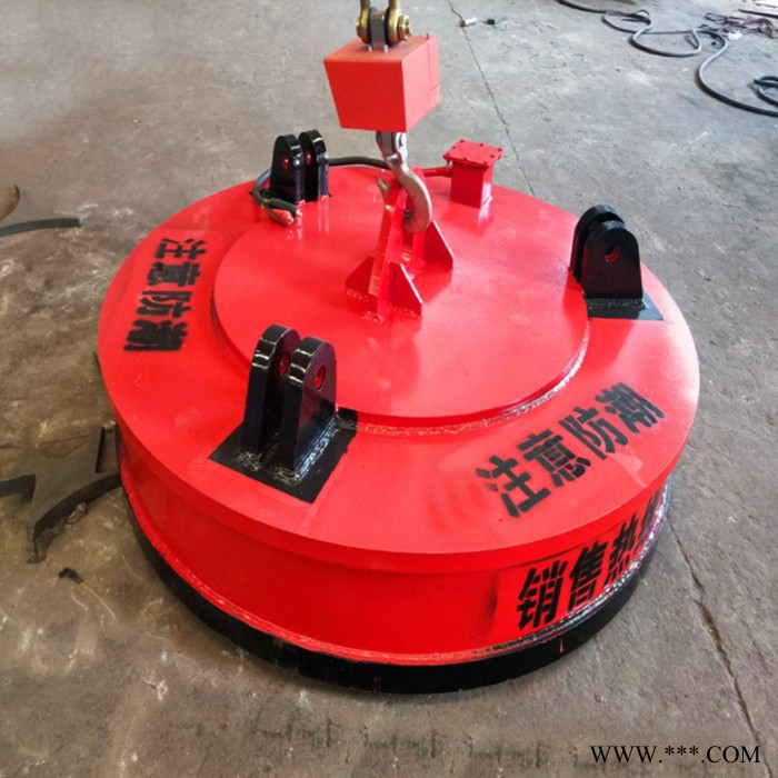 恒安泰 废铁碎料电磁吸盘 圆形强磁起重吸盘图5